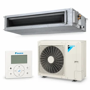 Daikin FBA140BVMA Three Phase system with indoor unit, BRC1E63 controller and RZAV140F2Y1 outdoor unit